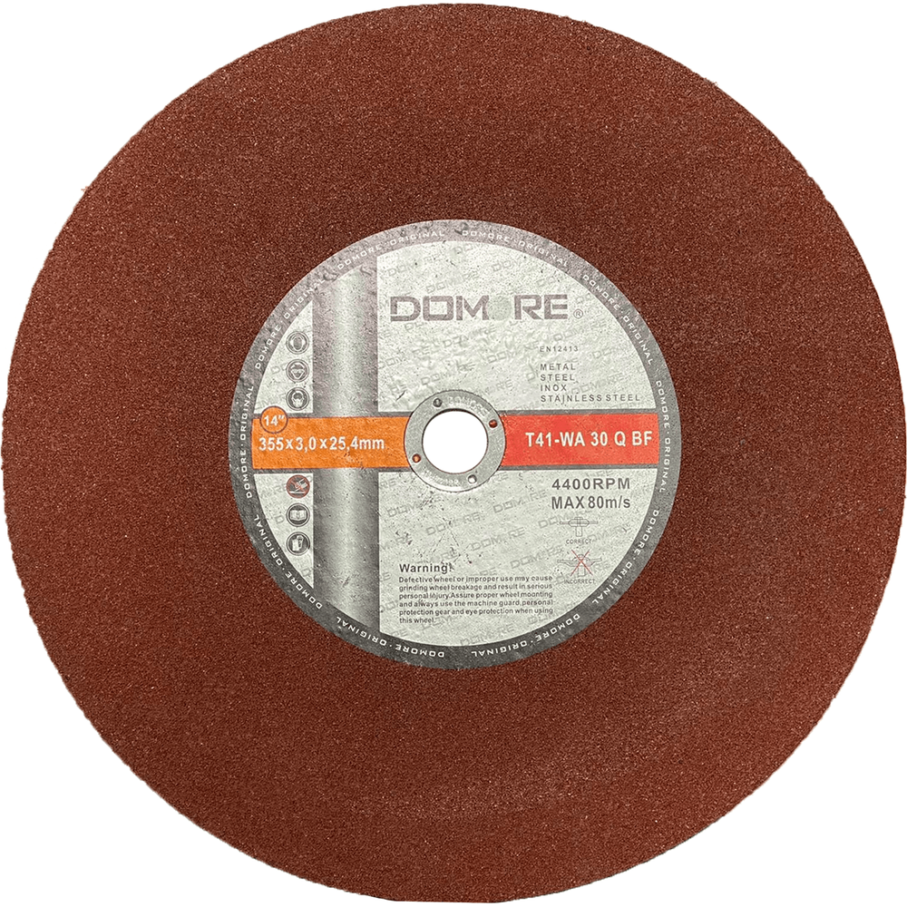 Domore Cut off Wheel 14" (T41-WA 30 QBF) Secondary image