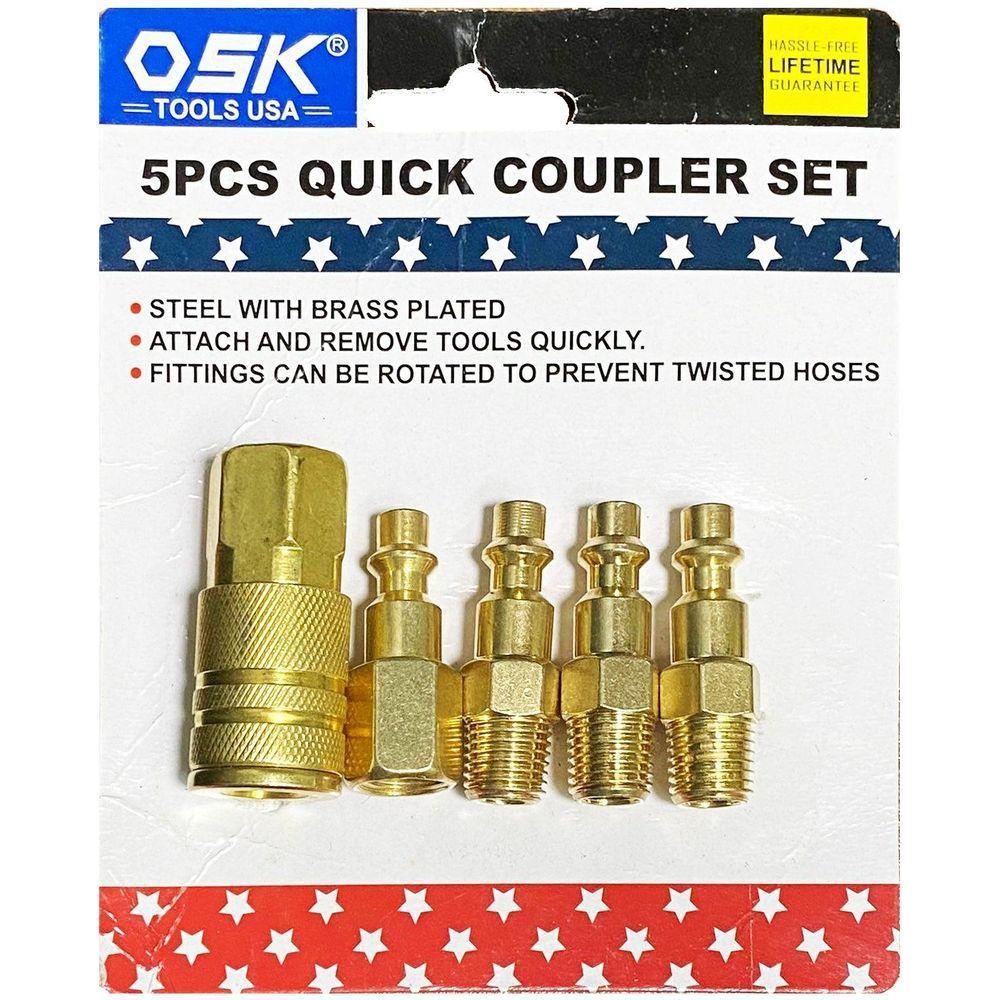 OSK UAC21-1 5pcs. Quick Coupler Set - KHM Megatools Corp. Main image