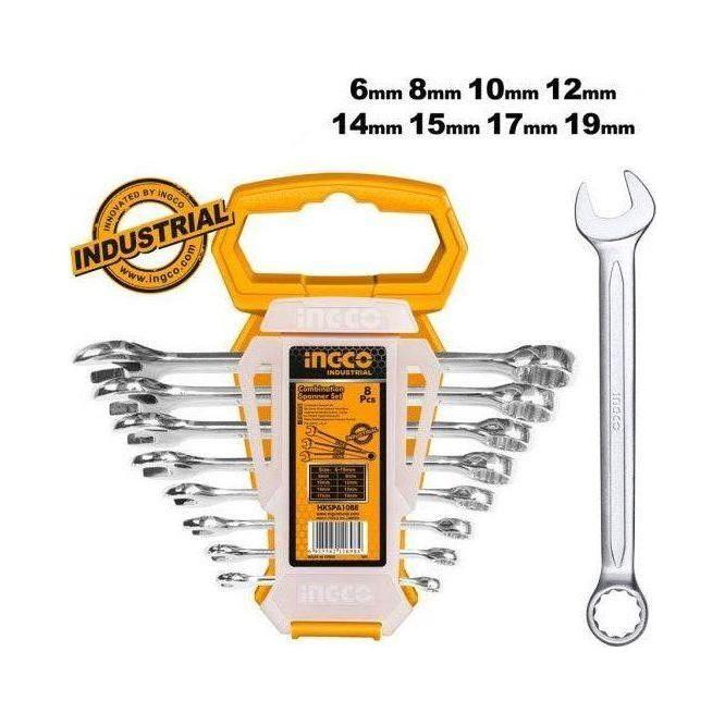 Ingco Combination Wrench Set - KHM Megatools Corp. Main image