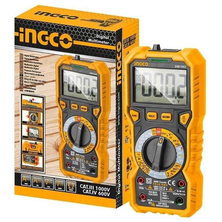 Ingco DM7502 Digital Multi Meter / Tester - KHM Megatools Corp. Main image