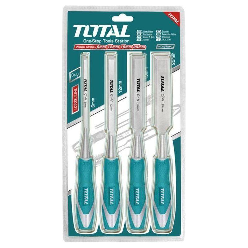 Total THT41K0401 4pcs Wood Chisel Set | Total by KHM Megatools Corp. Main image