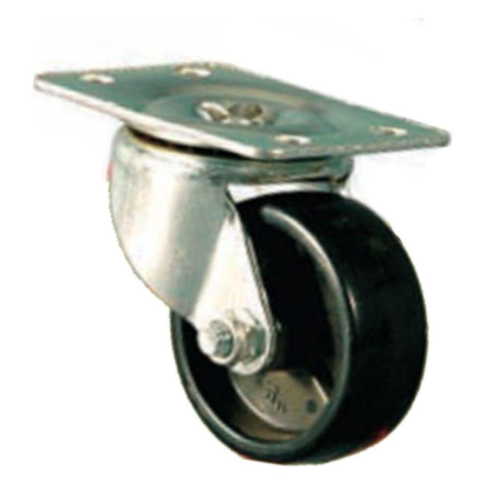 Viking Black Nylon Caster Wheels (308) (Swivel) | Viking by KHM Megatools Corp. Main image