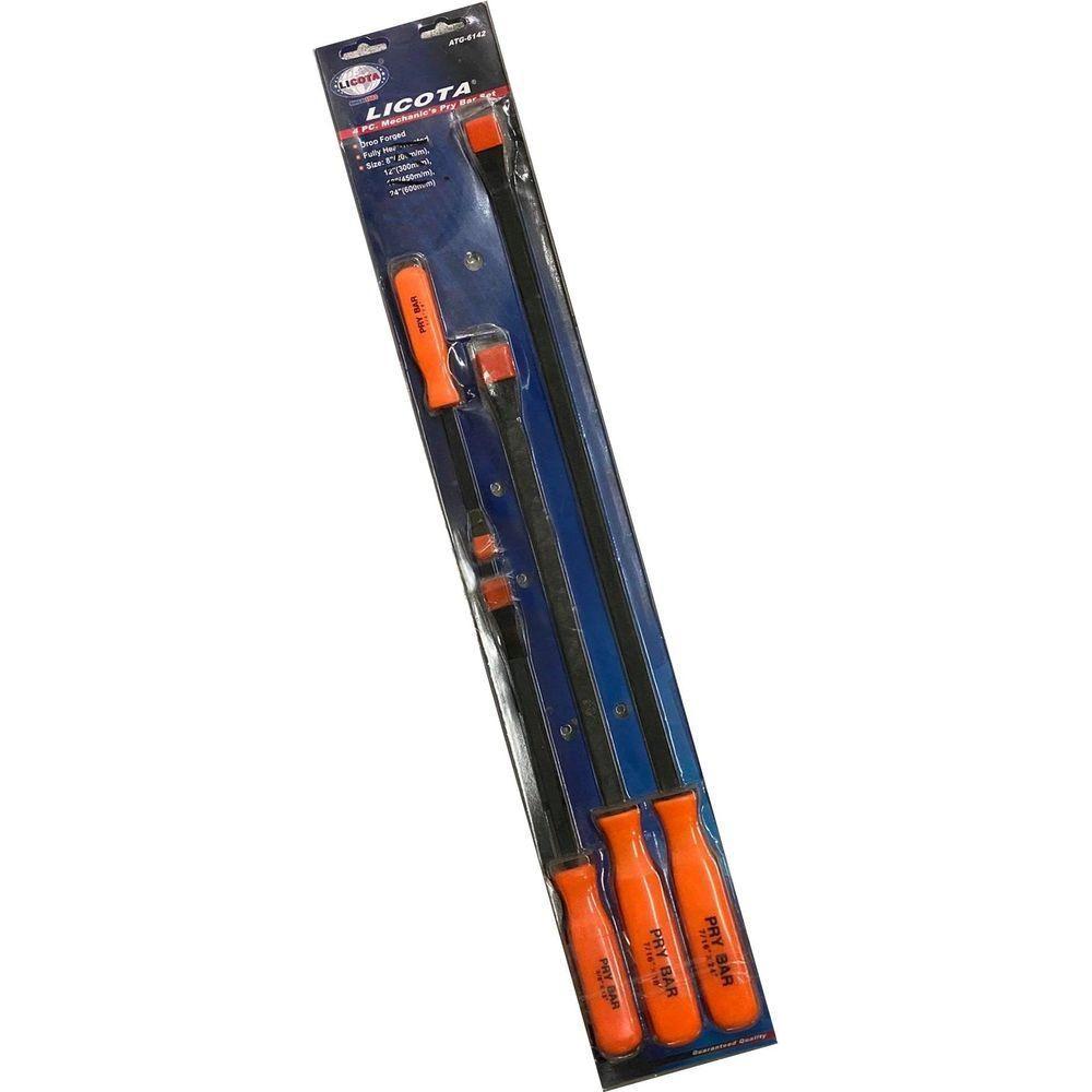 Licota ATG-6142 Mechanic's Pry Bar Set (4pcs) | Licota by KHM Megatools Corp. Main image