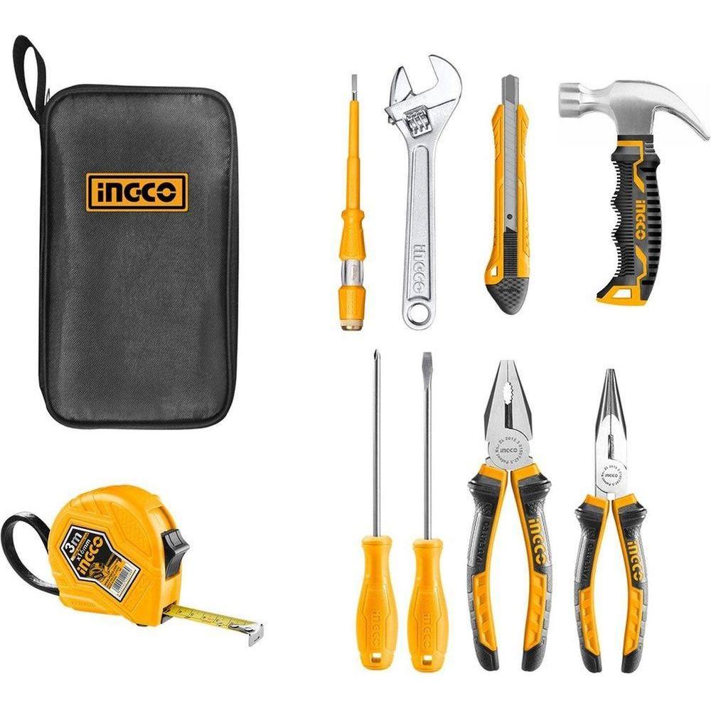 Ingco HKTH10809 9pcs Hand Tools Set - KHM Megatools Corp. Main image