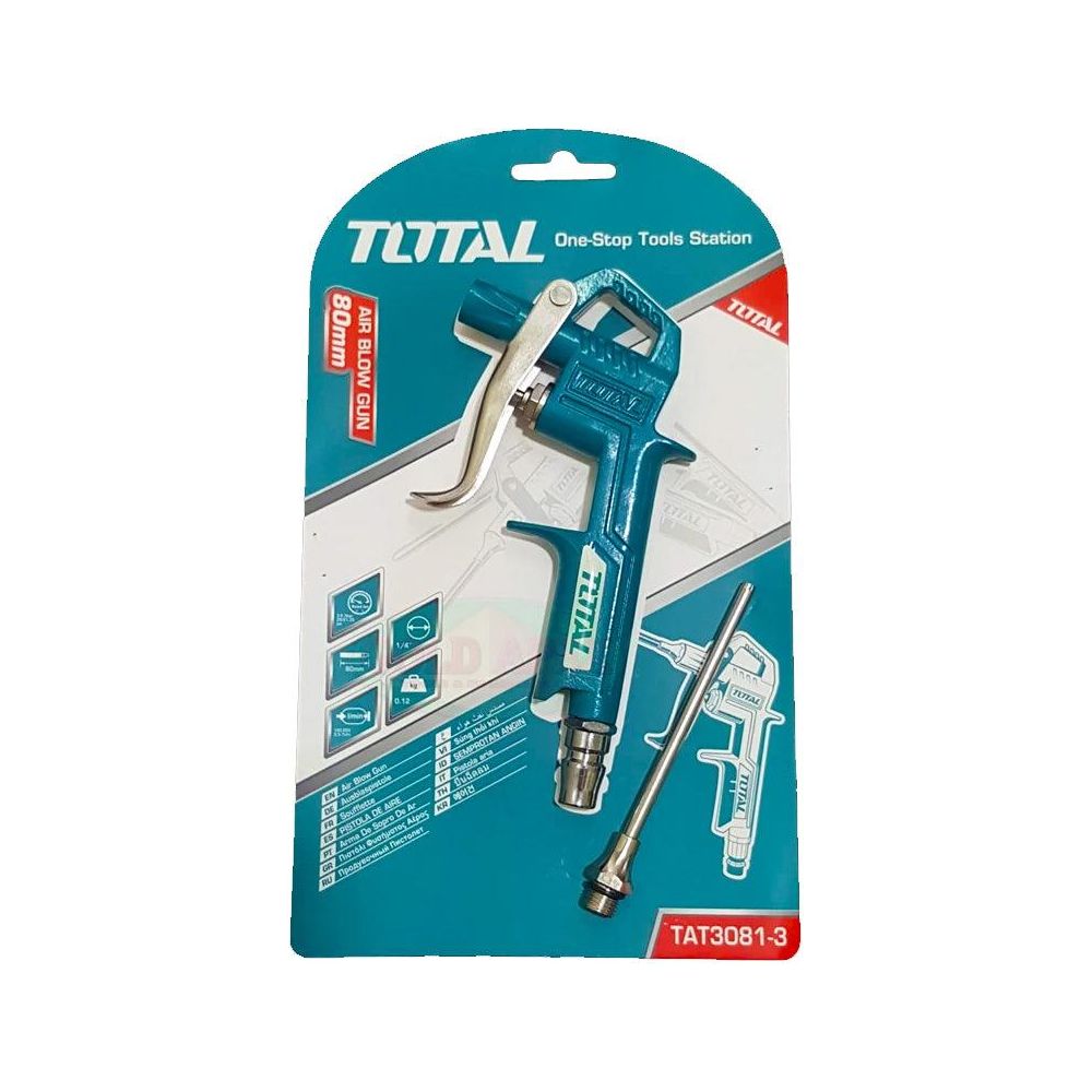 Total TAT3081-3 Air Blow Gun / Air Duster | Total by KHM Megatools Corp.