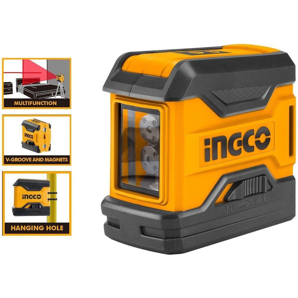 Ingco HLL156508 Line Laser Level (Cross Line) [15 meters] - KHM Megatools Corp. Main image