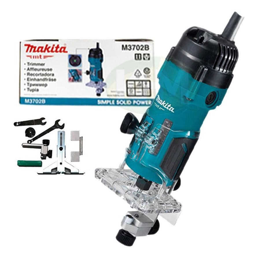 Makita MT M3702B Palm Router 1/4" 530W (Soft Start) - KHM Megatools Corp.