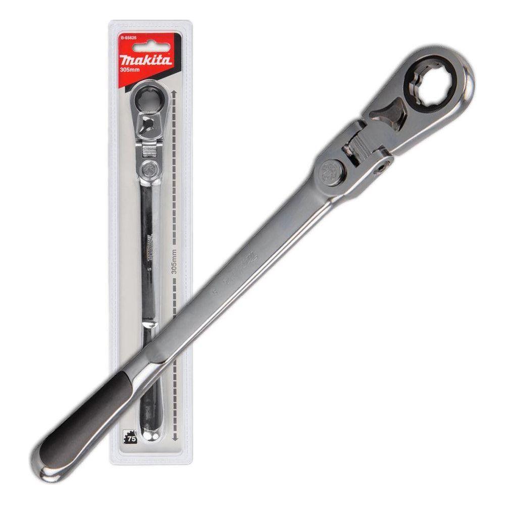 Makita B-65626 Pass-Thru Flex Locking Ratchet Handle 305mm - KHM Megatools Corp. Main image