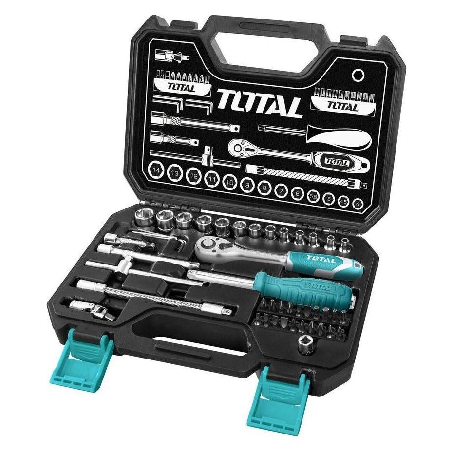 Total THT141451 45pcs Socket Wrench Set 1/4" Drive | Total by KHM Megatools Corp. Main image