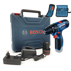Bosch GSB 120-Li Cordless Hammer Drill 12V kit W/ 23pcs Accessory set (06019G81K5) | Bosch by KHM Megatools Corp.