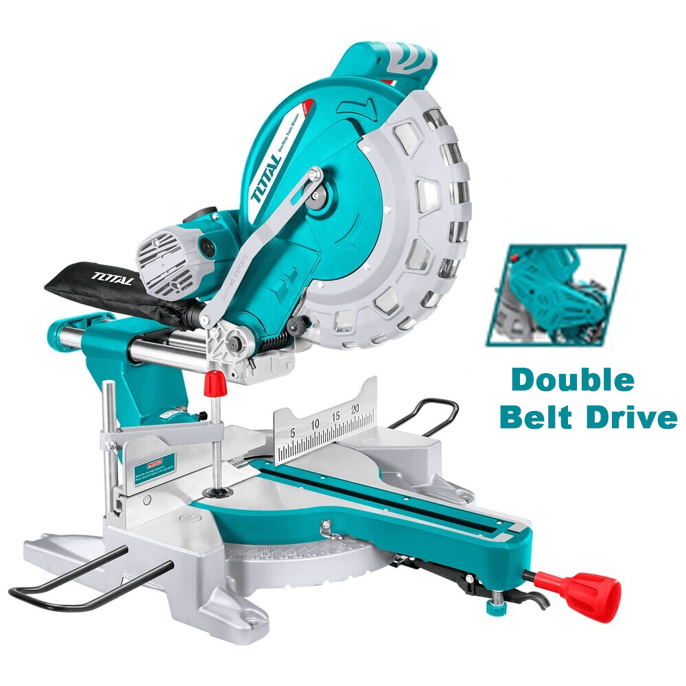 Total TS42183057 Sliding Miter Saw 2400W (Double Belt Drive) - KHM Megatools Corp.