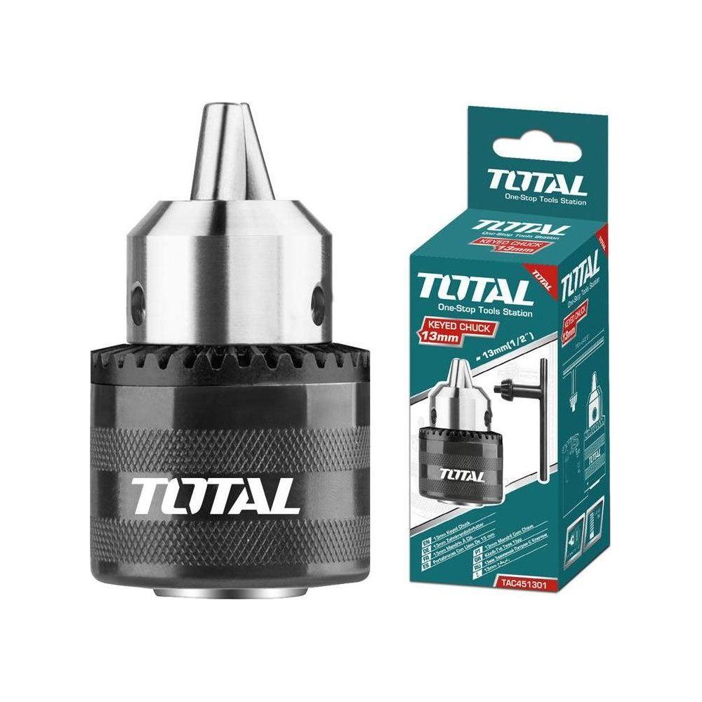 Total TAC451301 Drill Chuck with Key 13mm | Total by KHM Megatools Corp. Main image