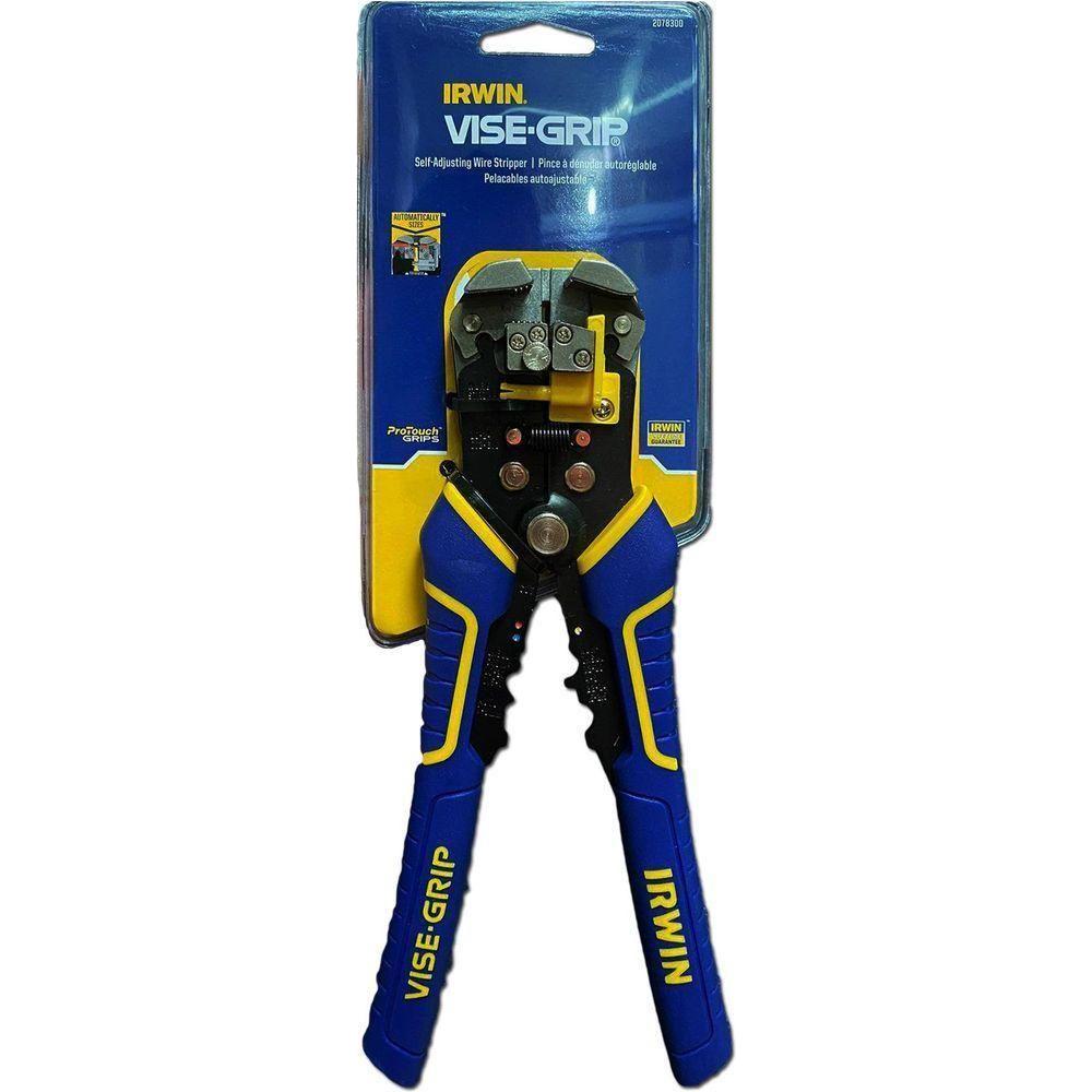 Irwin Self-Adjusting Wire Stripper 8" | Irwin by KHM Megatools Corp. Main image