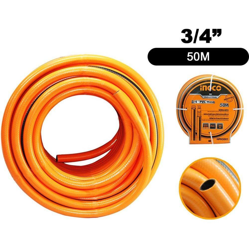 Ingco HPH5001 PVC Garden Hose 3/4" x 50m - KHM Megatools Corp. Main image