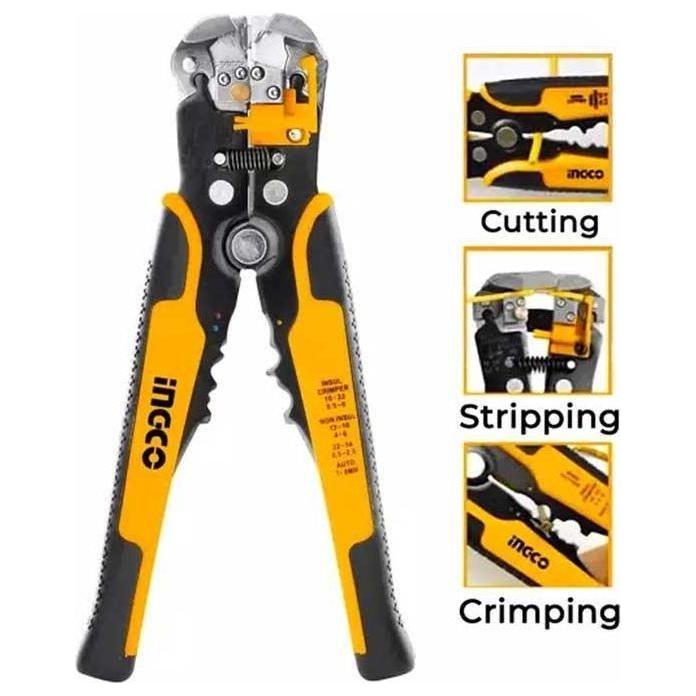 Ingco HWSP102418 3in1 Automatic Wire Stripper - KHM Megatools Corp. Main image