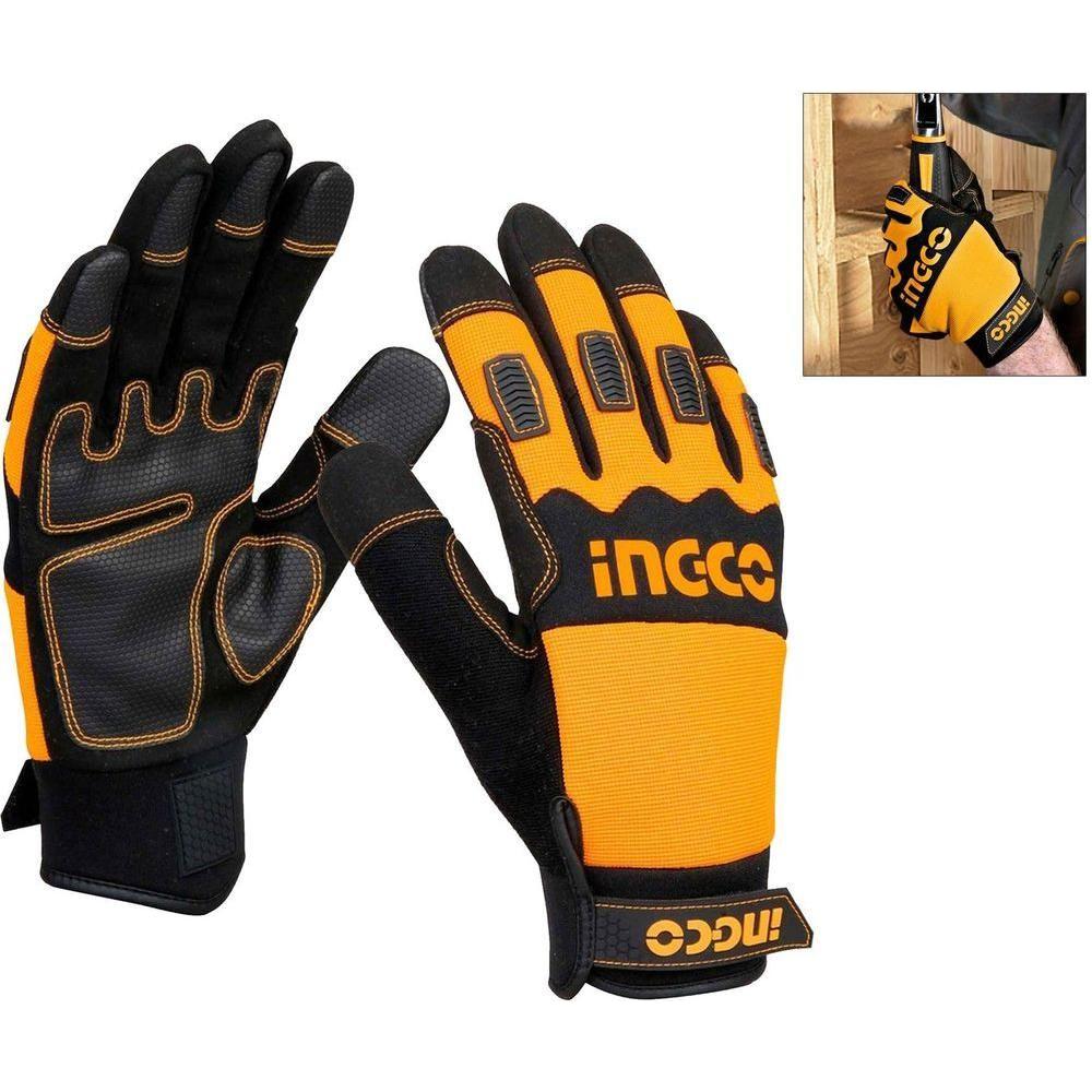 Ingco HGMG02-XL Microfiber Mechanical Gloves XL - KHM Megatools Corp. Main image