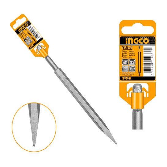 Ingco DBC0112501 SDS PLUS Pointed Chisel 14x250mm - KHM Megatools Corp.