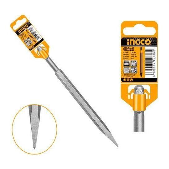 Ingco DBC0112501 SDS PLUS Pointed Chisel 14x250mm - KHM Megatools Corp. Main image
