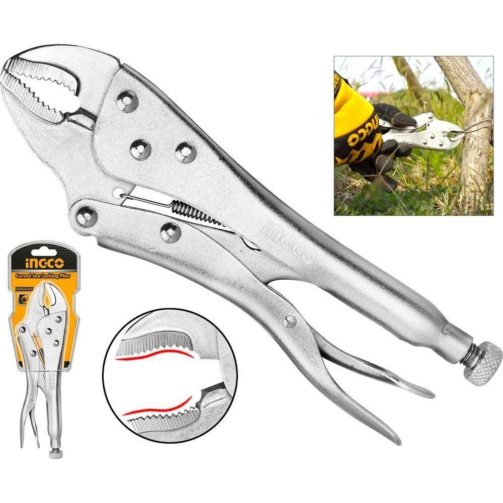 Ingco Curved Jaw Locking Pliers Vise Grip - KHM Megatools Corp.