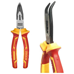 Ingco HIBNP28208 Insulated Bent Nose Plier 8" - KHM Megatools Corp.