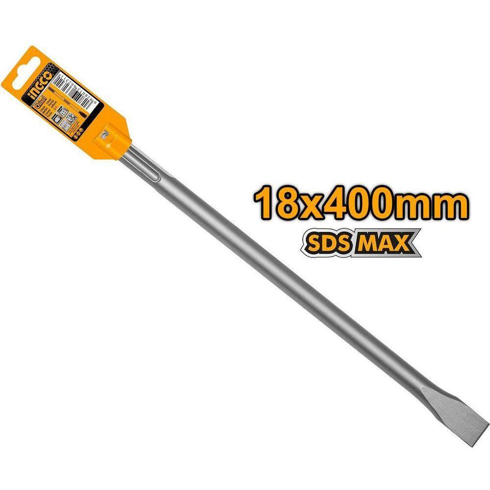 Ingco DBC0224001 SDS MAX Flat Chisel 18X400mm - KHM Megatools Corp. Main image