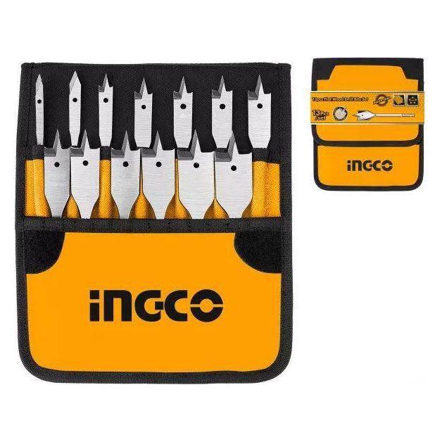 Ingco AKD41301 13PCS Flat Wood Drill Bits Set - KHM Megatools Corp. Main image