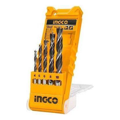 Ingco AKD5058 5PCS Wood Drill Bits Set - KHM Megatools Corp. Main image
