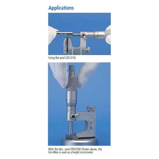 Mitutoyo "Uni-Mike" Uni Micrometer, Series 117, (interchangeable anvil) | Mitutoyo by KHM Megatools Corp.