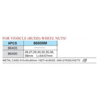 Hans 86609M 3/4" Drive Impact Socket Wrench Set | Hans by KHM Megatools Corp.