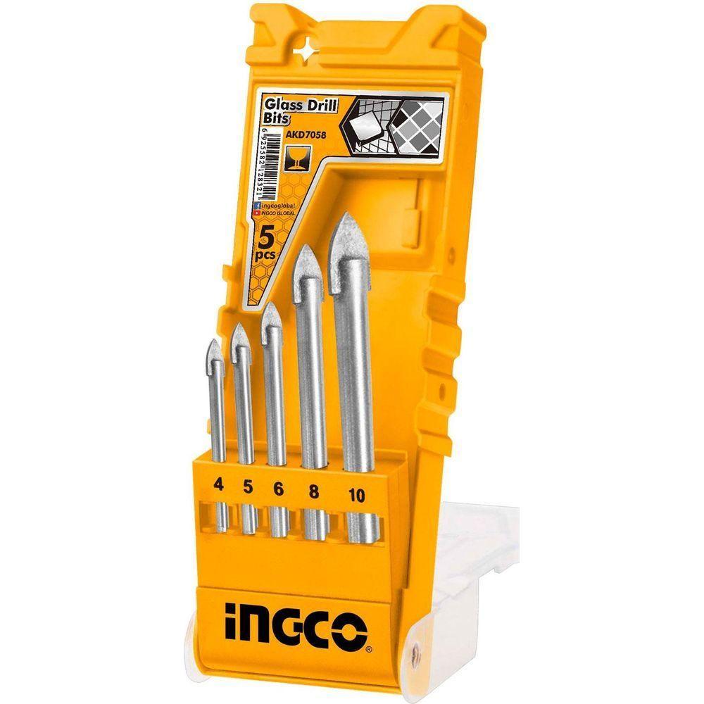 Ingco AKD7058 5pcs Glass Drill Bits - KHM Megatools Corp. Main image