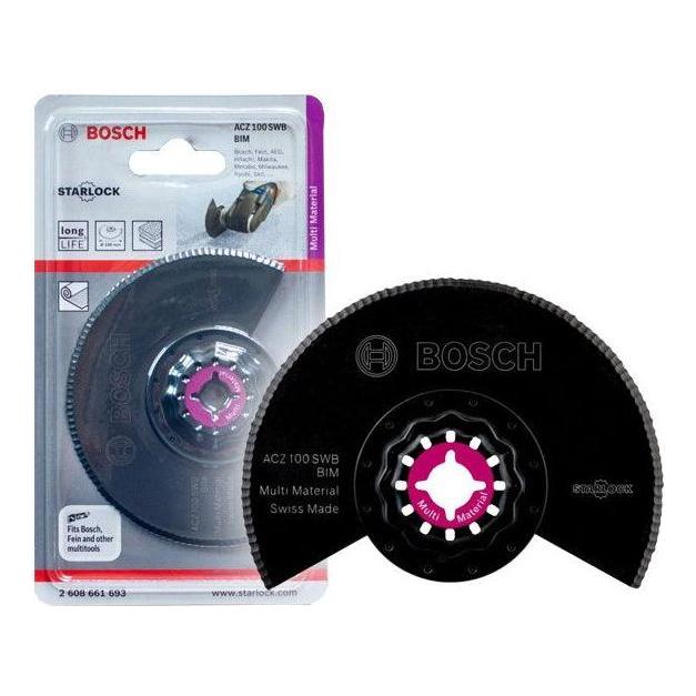 Bosch Segment Saw Blade for Starlock Multi-Cutter ACZ 100 SWB BIM | Bosch by KHM Megatools Corp.