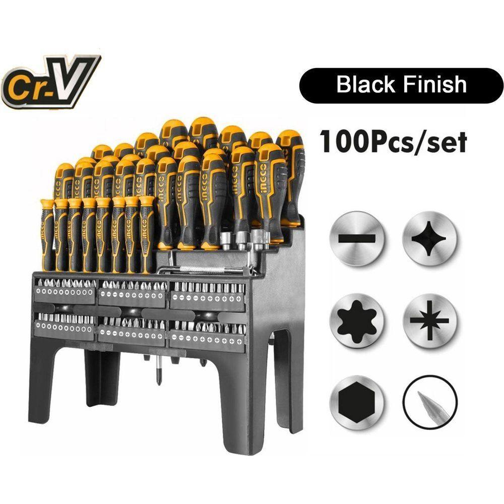 Ingco HKSD10028 100pcs Screwdriver Set - KHM Megatools Corp. Main image