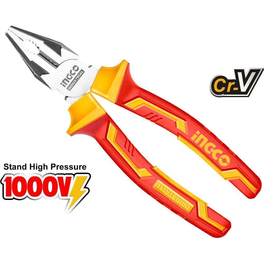 Ingco Insulated Combination Pliers 1000V (Polish) - KHM Megatools Corp. Main image