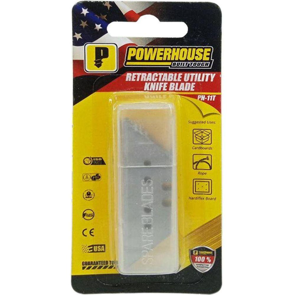 Powerhouse PH-11T Retractable Utility Cutter Knife Refill | Powerhouse by KHM Megatools Corp. Main image