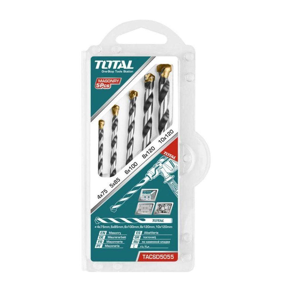 Total TACSD5055 5pcs Masonry Drill Bit Set | Total by KHM Megatools Corp. Main image