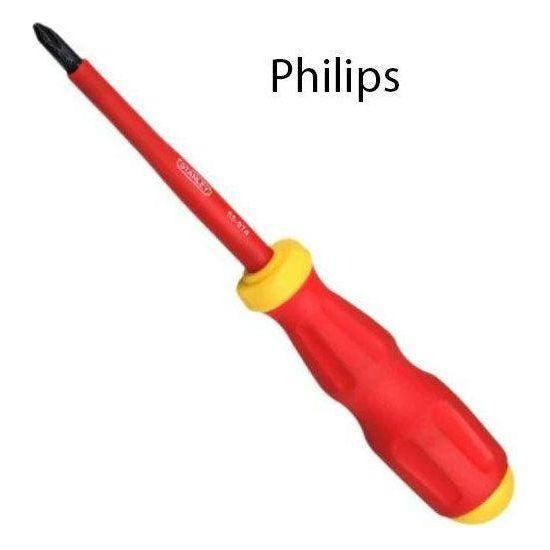 Stanley ST65974 VDE Philips Screwdriver PH2 x 100mm (1/4"x4") - KHM Megatools Corp. Main image