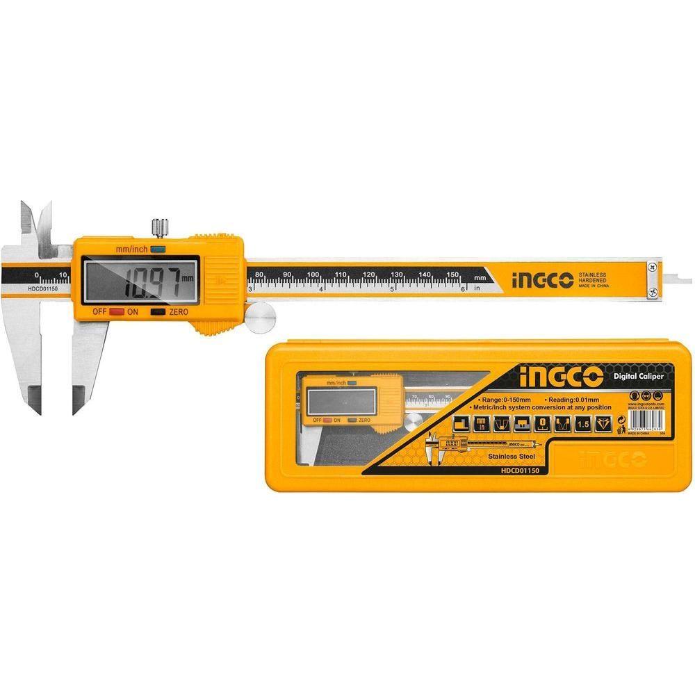 Ingco HDCD01150 Digital Caliper 150mm - KHM Megatools Corp. Main image