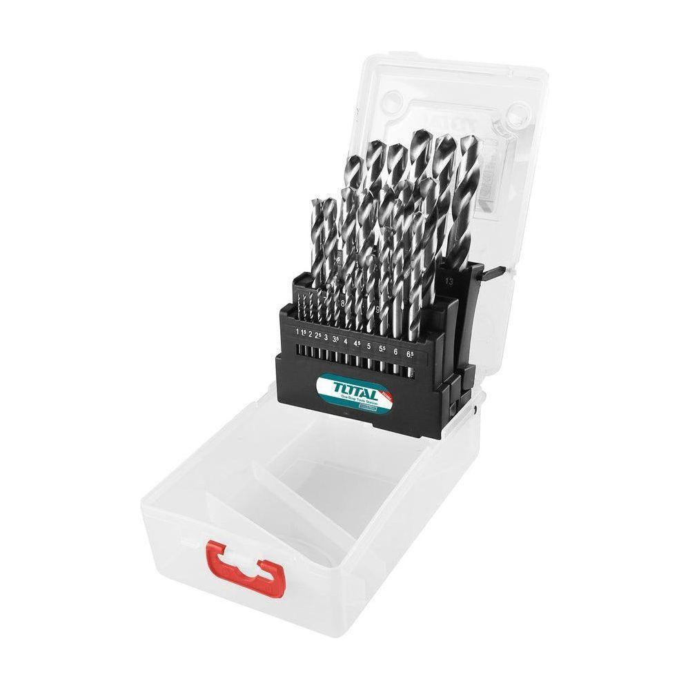 Total TACSD0251 25pcs HSS Metal Drill Bit Set | Total by KHM Megatools Corp. Main image