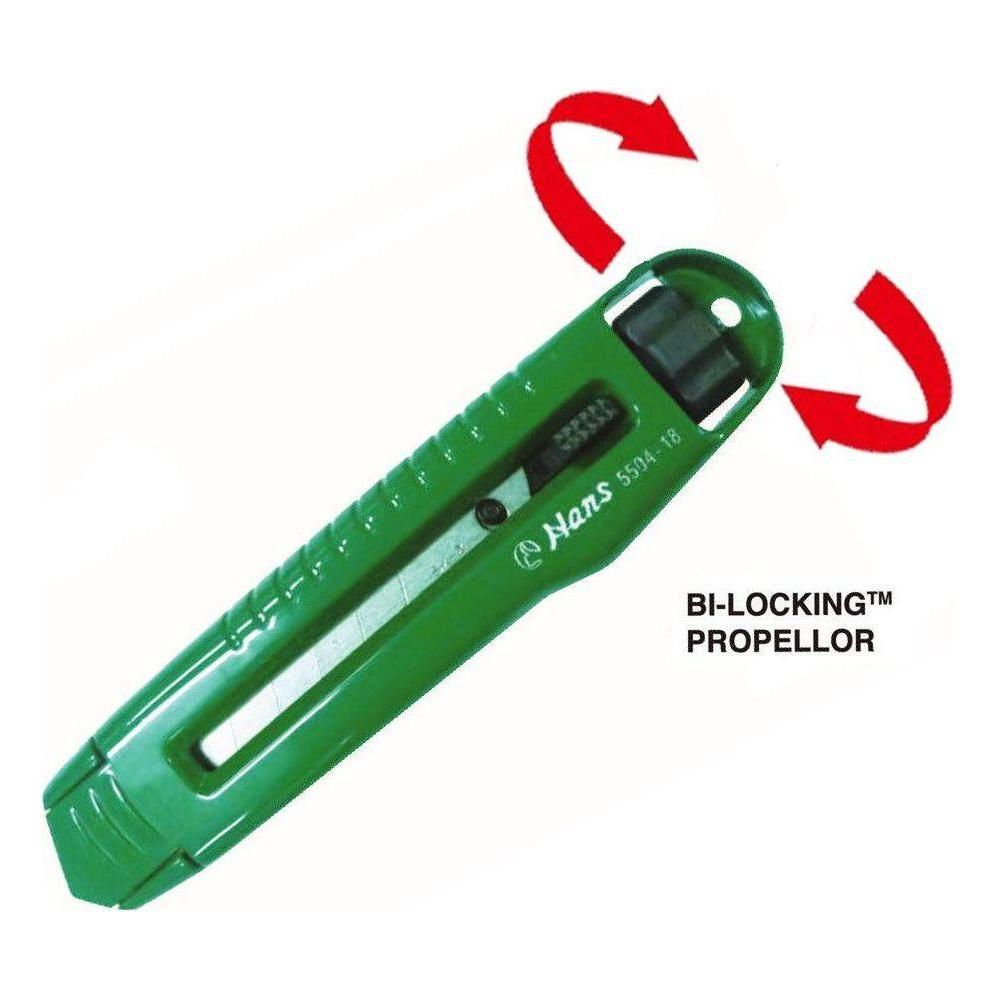 Hans 5504 Retractable Utility Cutter Knife - KHM Megatools Corp. Main image