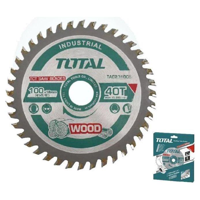 Total TAC231005 TCT Circular Saw Blade 4" for Wood | Total by KHM Megatools Corp. Main image
