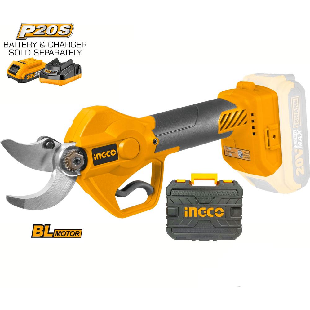 Ingco CSSLI2001 20V Li-Ion Gauge Straight Shear - KHM Megatools Corp. Main image