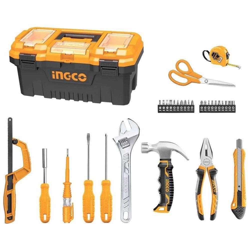 Ingco HKTHP10321 32pcs Hand Tools Set with Tool Box - KHM Megatools Corp. Main image