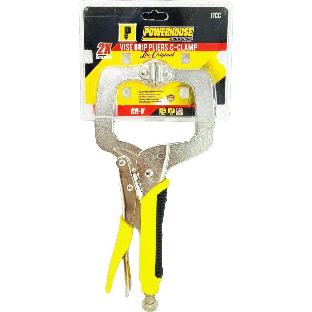 Powerhouse 11C Vise Grip Locking C-Clamp Plier | Powerhouse by KHM Megatools Corp. Main image