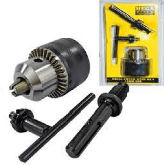 Megatools DC133 SDS-plus Adapter with Drill Chuck - KHM Megatools Corp. Main image