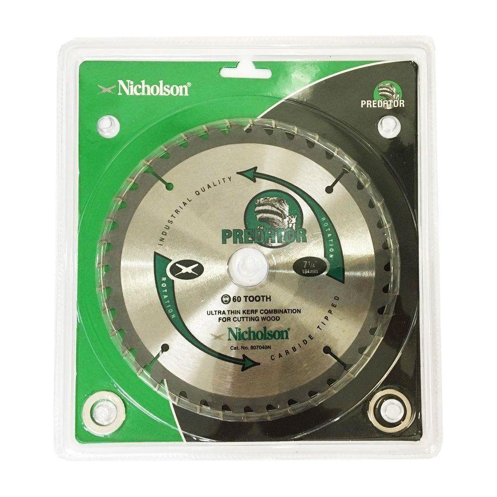 Nicholson Circular Saw Blade for Wood (Predator) | Nicholson by KHM Megatools Corp. Main image