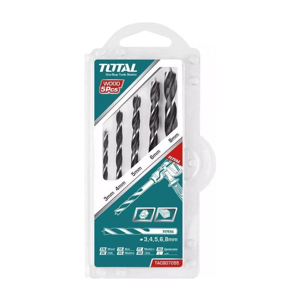 Total TACSD7055 5pcs Wood Drill Bit Set | Total by KHM Megatools Corp. Main image