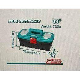 Total TPBX0141 Plastic Tool Box 14" ss Secondary image