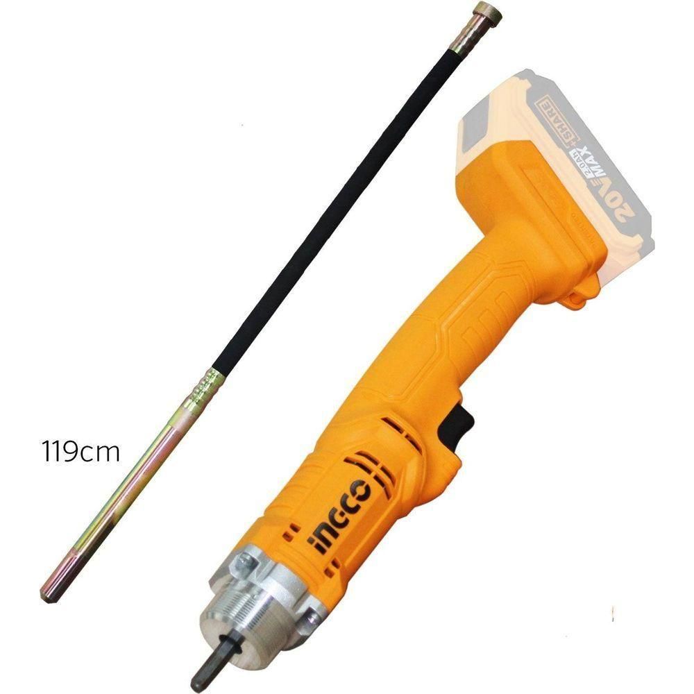 Ingco CCVLI202301 20V Cordless Li-Ion Concrete Vibrator - KHM Megatools Corp. Main image