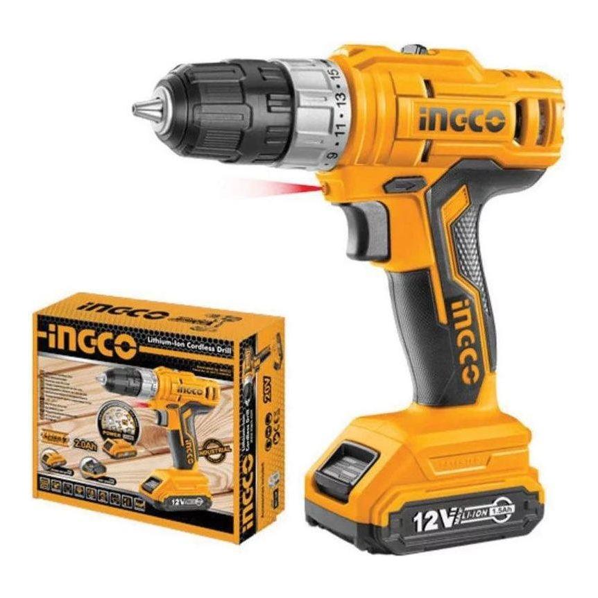 Ingco CDLI1221 20V Cordless Li-Ion Cordless Drill - KHM Megatools Corp. Main image