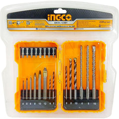 Ingco AKDL12201 22pcs Drill Bit and Screwdriver Bit Set - KHM Megatools Corp.